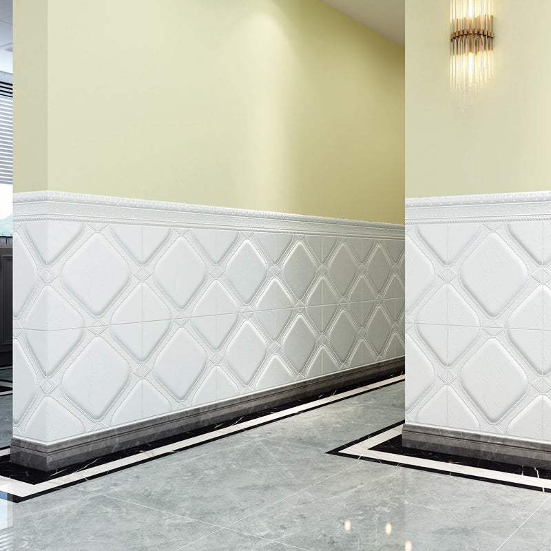 BowLift | Modern Tin Backsplash Panel Smooth Styrofoam Wall Ceiling