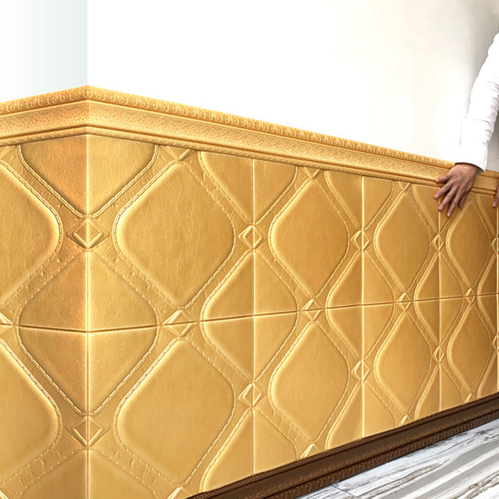 BowLift | Modern Tin Backsplash Panel Smooth Styrofoam Wall Ceiling