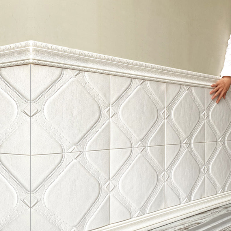 BowLift | Modern Tin Backsplash Panel Smooth Styrofoam Wall Ceiling