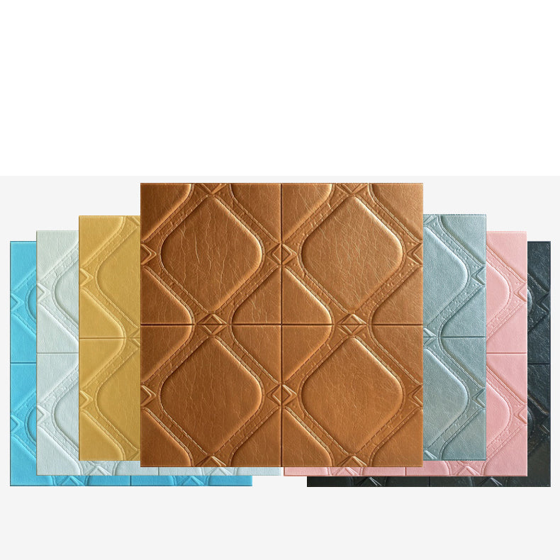 BowLift | Modern Tin Backsplash Panel Smooth Styrofoam Wall Ceiling
