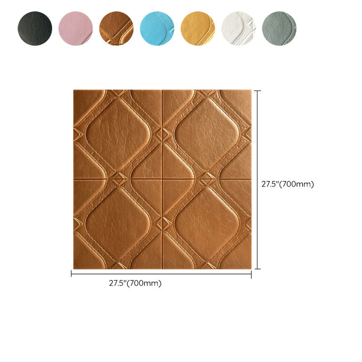 BowLift | Modern Tin Backsplash Panel Smooth Styrofoam Wall Ceiling