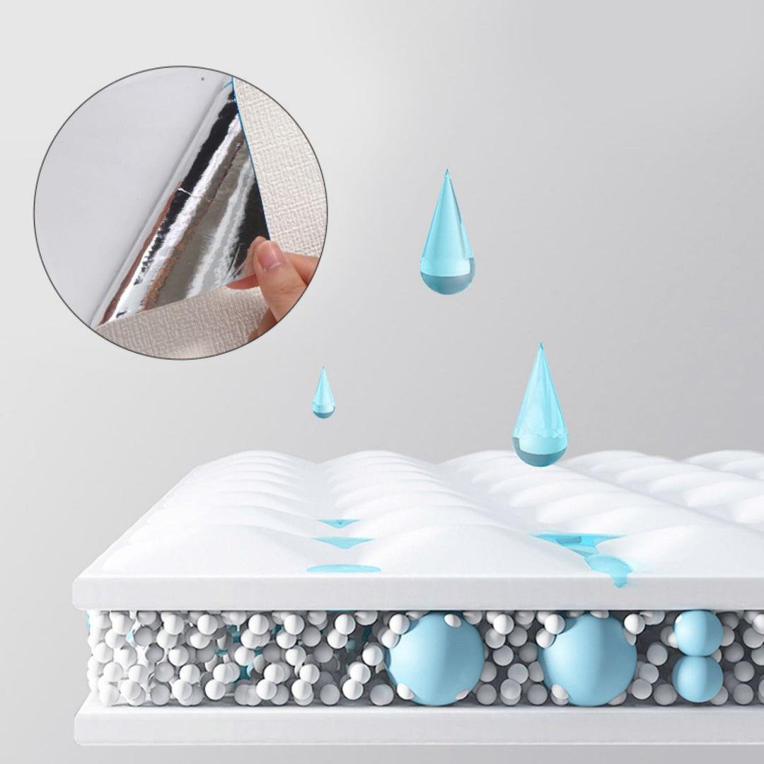 BowLift | Modern Pearl Wall Jewelry Flat Wall Access Panel Peel and Stick Thick Foam Strip