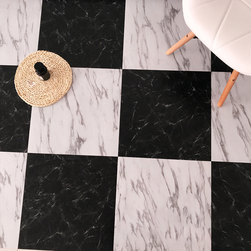 BowLift | Modern fabric look plastic floor water-repellent square edge floor tiles