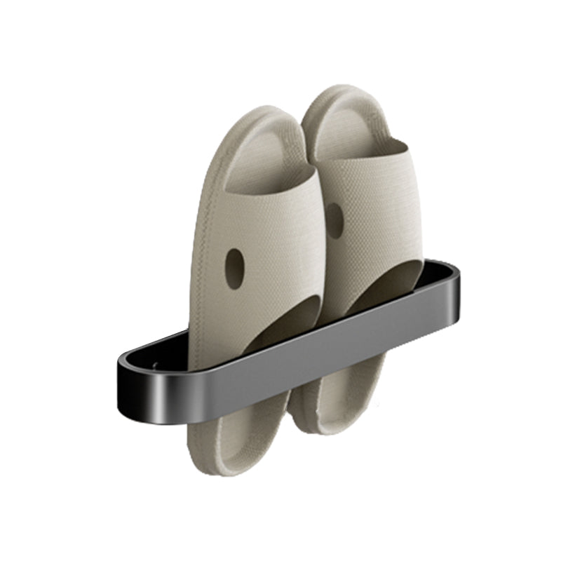 BowLift | Minimalist Bathroom Accessory Set Metal Slipper Rack/Towel Holder
