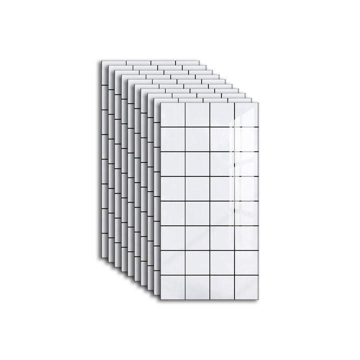 BowLift | Rectangular Mold Resistant Tile PVC Singular Peel & Stick Tile for the Kitchen