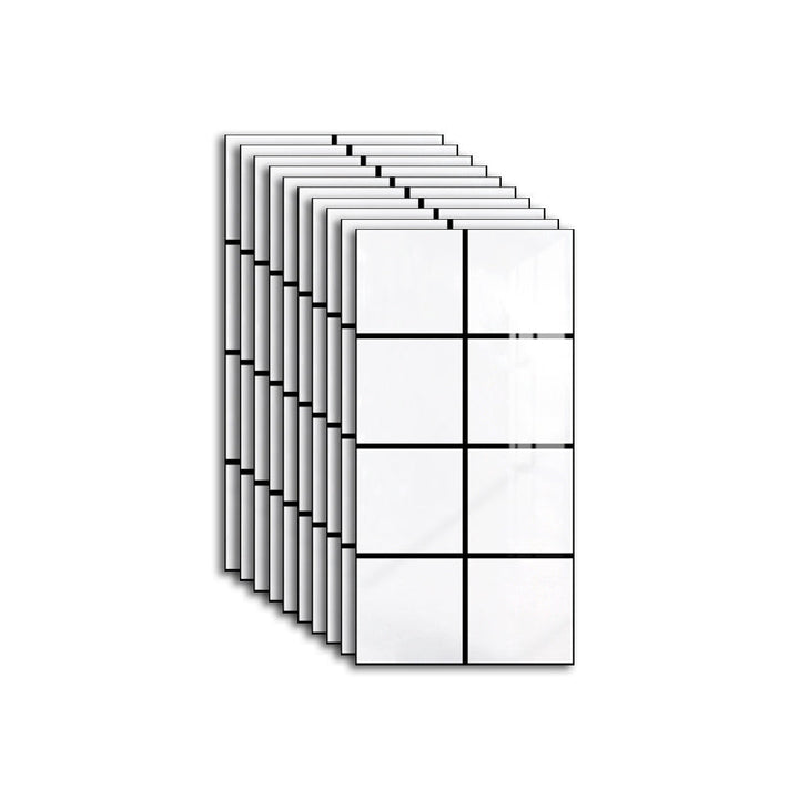 BowLift | Rectangular Mold Resistant Tile PVC Singular Peel & Stick Tile for the Kitchen