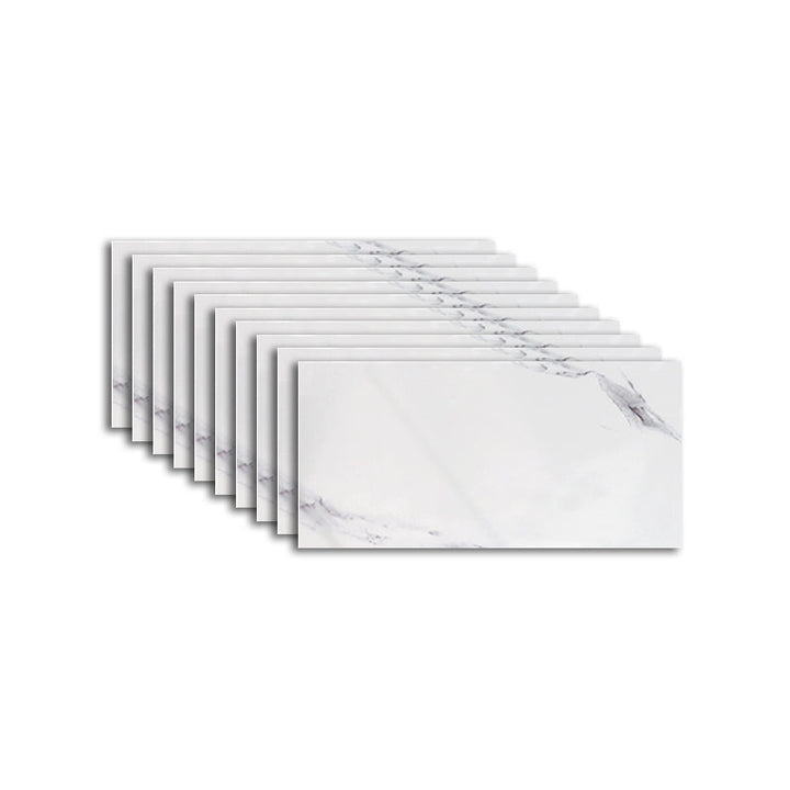 BowLift | Rectangular Mold Resistant Tile PVC Singular Peel & Stick Tile for the Kitchen