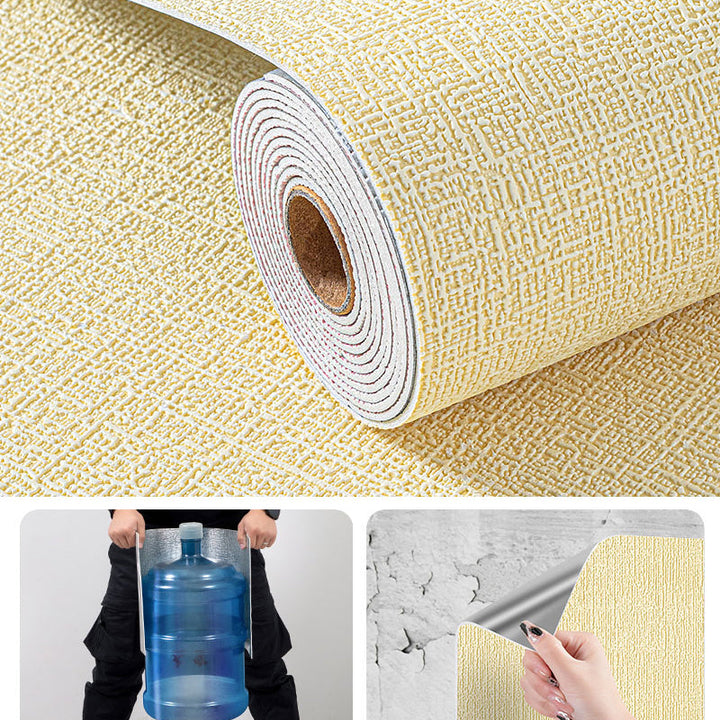 BowLift | Modern Wall Paneling Textured Wall Interior System Waterproof Roll Panel