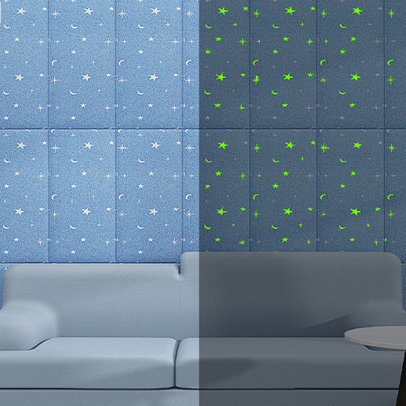 BowLift | Fluffy Soft Bag Panel Smooth Wall Interior Modern Board Set of 1