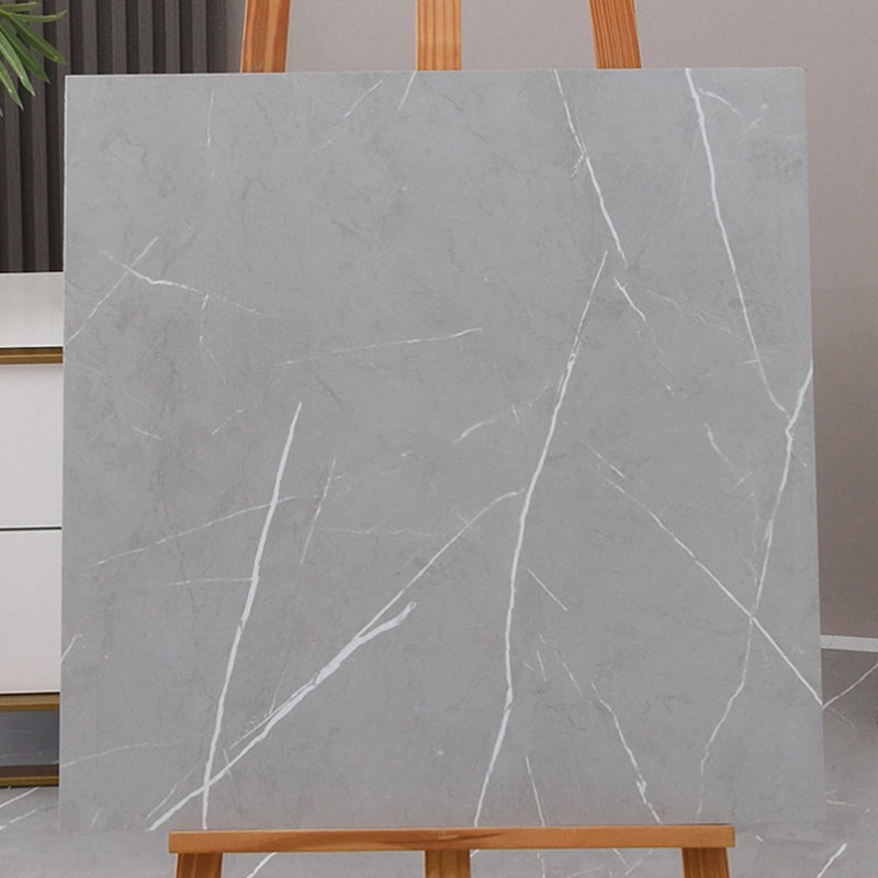BowLift | Marbling Plastic Floor Waterproof Peel & Stick Floor Tiles
