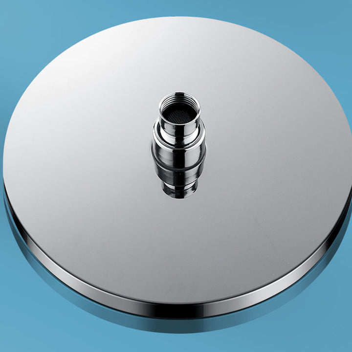 BowLift | Metal Shower Head Combo Contemporary Round Fixed Shower Head for the Bathroom
