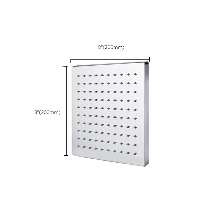BowLift | Metal Shower Head Combo Contemporary Round Fixed Shower Head for the Bathroom
