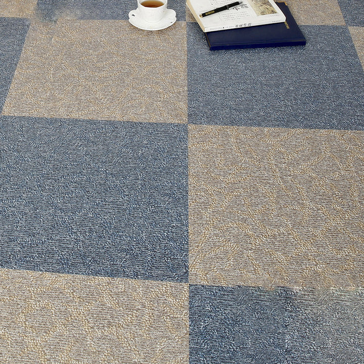 BowLift | Waterproof Plastic Floor Rectangular Fabric Look Square Edge Floor Tile