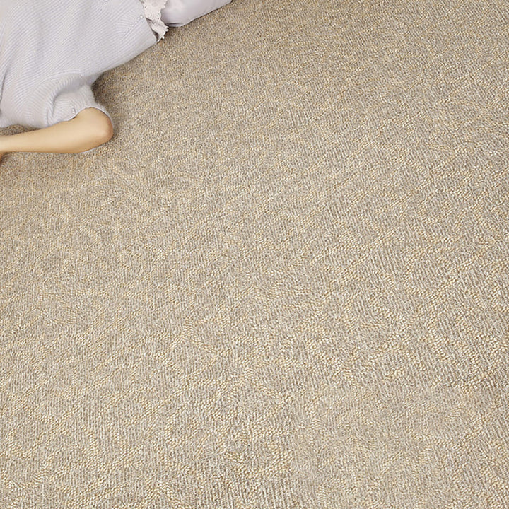 BowLift | Waterproof Plastic Floor Rectangular Fabric Look Square Edge Floor Tile