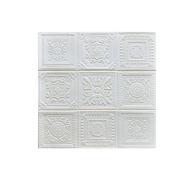 BowLift | Modern Pearl Wall Element Access Panel Peel and Stick Wall Tile Set of 10