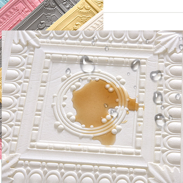 BowLift | Modern Pearl Wall Element Access Panel Peel and Stick Wall Tile Set of 10