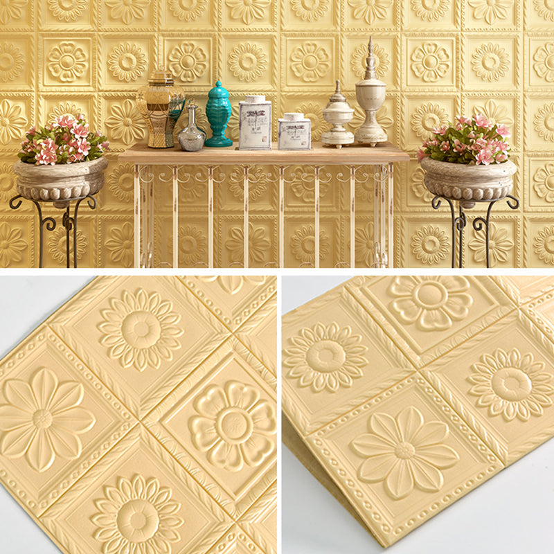 BowLift | Modern Pearl Wall Element Access Panel Peel and Stick Wall Tile Set of 10