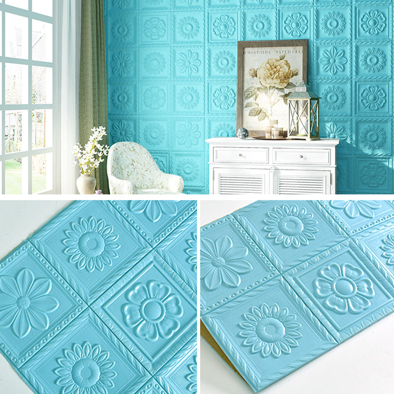 BowLift | Modern Pearl Wall Element Access Panel Peel and Stick Wall Tile Set of 10