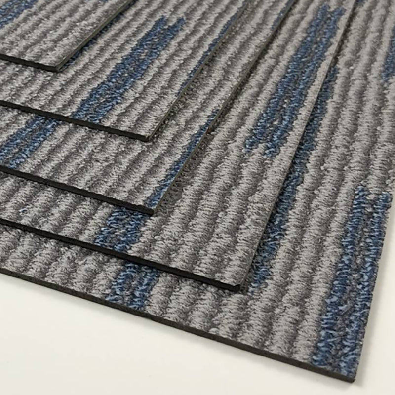 BowLift | Waterproof Plastic Floor Rectangular Fabric Look Square Edge Floor Tile