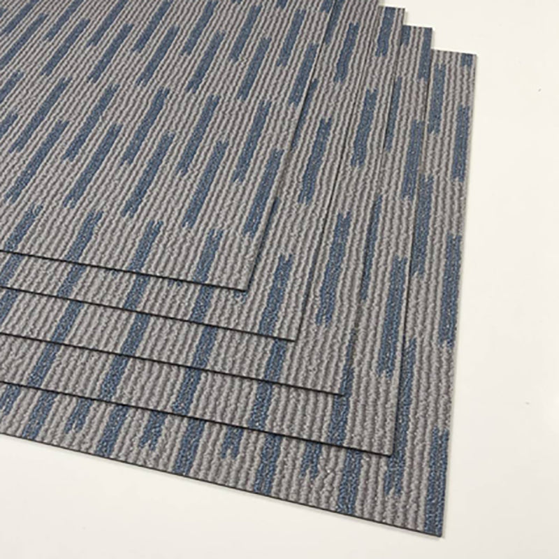 BowLift | Waterproof Plastic Floor Rectangular Fabric Look Square Edge Floor Tile