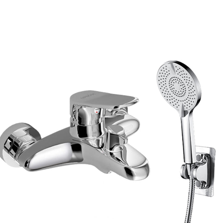 BowLift | Popular Wall-Mounted Bathtub Faucet Fixed Lever Handle Bathtub Filler Trim