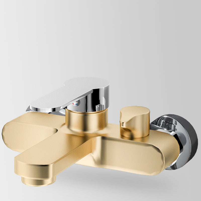 BowLift | Popular Wall-Mounted Bathtub Faucet Fixed Lever Handle Bathtub Filler Trim