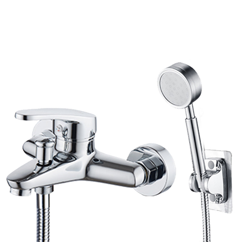 BowLift | Popular Wall-Mounted Bathtub Faucet Fixed Lever Handle Bathtub Filler Trim