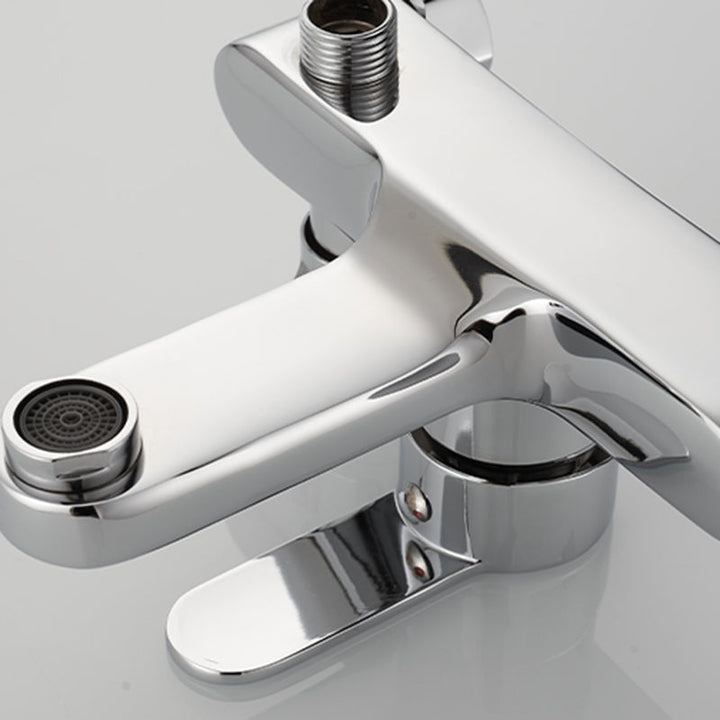 BowLift | Popular Wall-Mounted Bathtub Faucet Fixed Lever Handle Bathtub Filler Trim