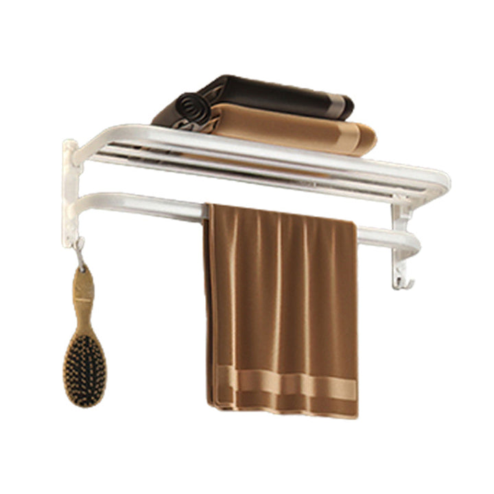 BowLift | Modern Bathroom Hardware Set White Metal Bathroom Accessory Set