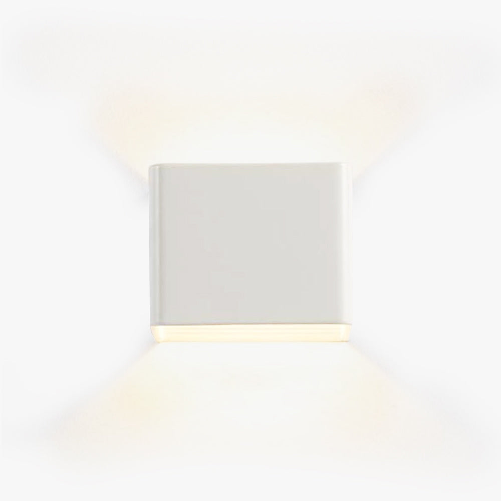 Square wall lamp with unique design Bowlift