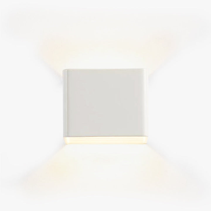 Square wall lamp with unique design Bowlift