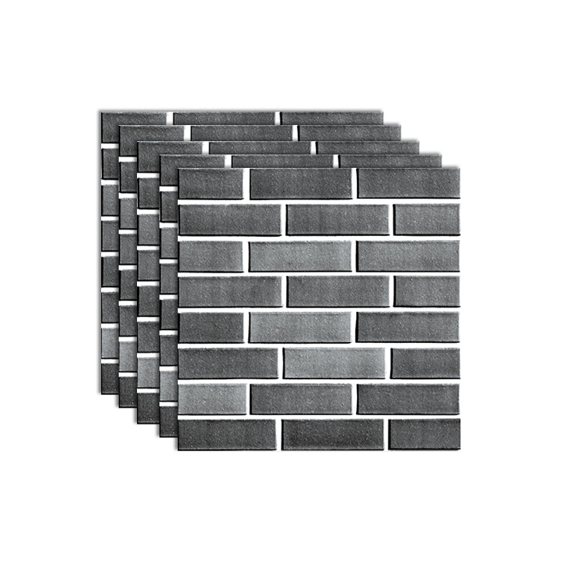 3D Embossed Plastic Wall Panels, 20-Piece Mosaic Set
