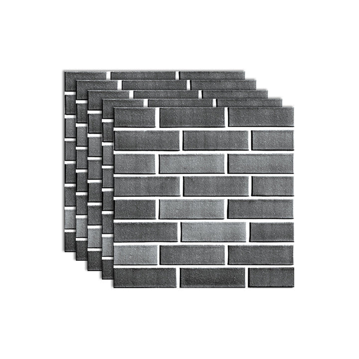 3D Embossed Plastic Wall Panels, 20-Piece Mosaic Set