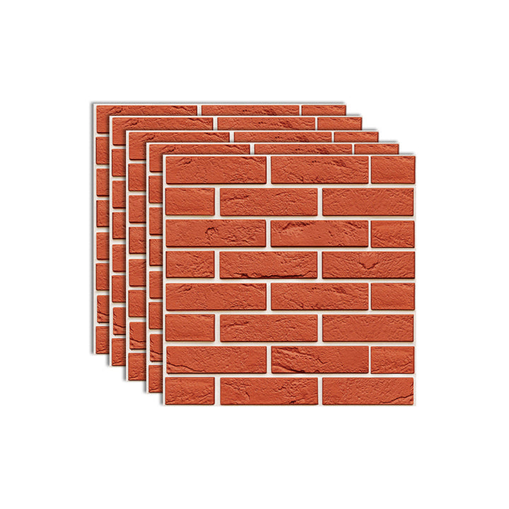 3D Embossed Plastic Wall Panels, 20-Piece Mosaic Set