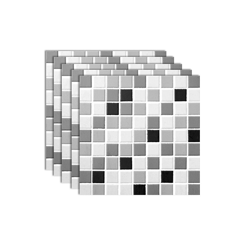 3D Embossed Plastic Wall Panels, 20-Piece Mosaic Set