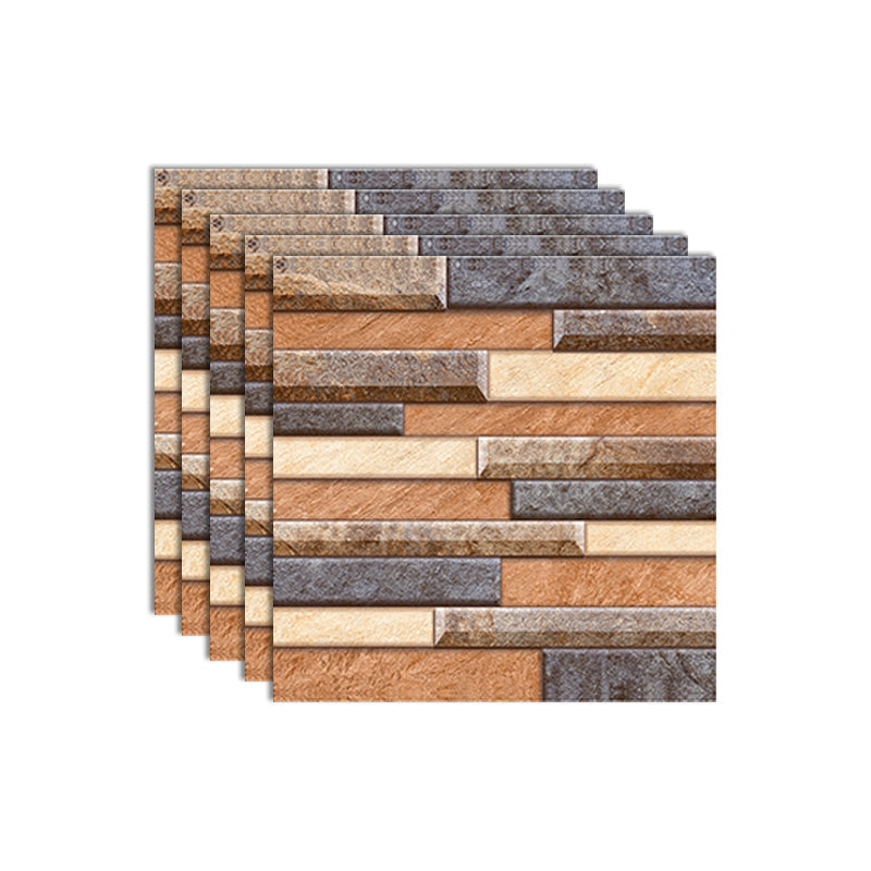 3D Embossed Plastic Wall Panels, 20-Piece Mosaic Set