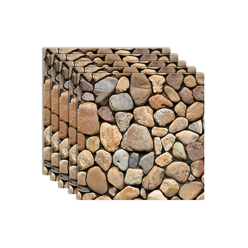 3D Embossed Plastic Wall Panels, 20-Piece Mosaic Set