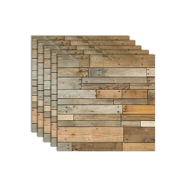 3D Embossed Plastic Wall Panels, 20-Piece Mosaic Set
