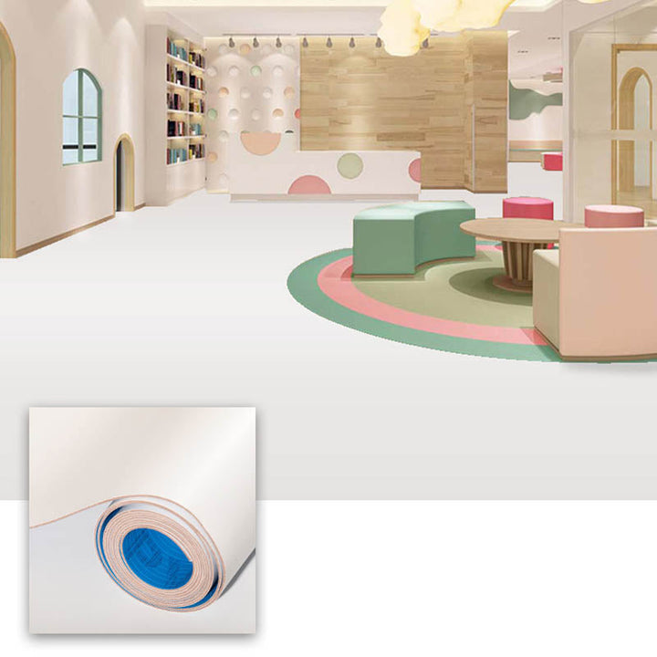 Peel-and-Stick PVC Vinyl Floor Tiles, Matte Finish, 24 x 79 Inches