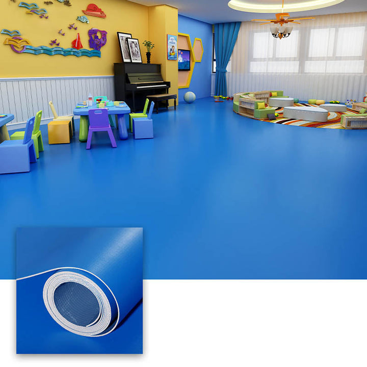 Peel-and-Stick PVC Vinyl Floor Tiles, Matte Finish, 24 x 79 Inches