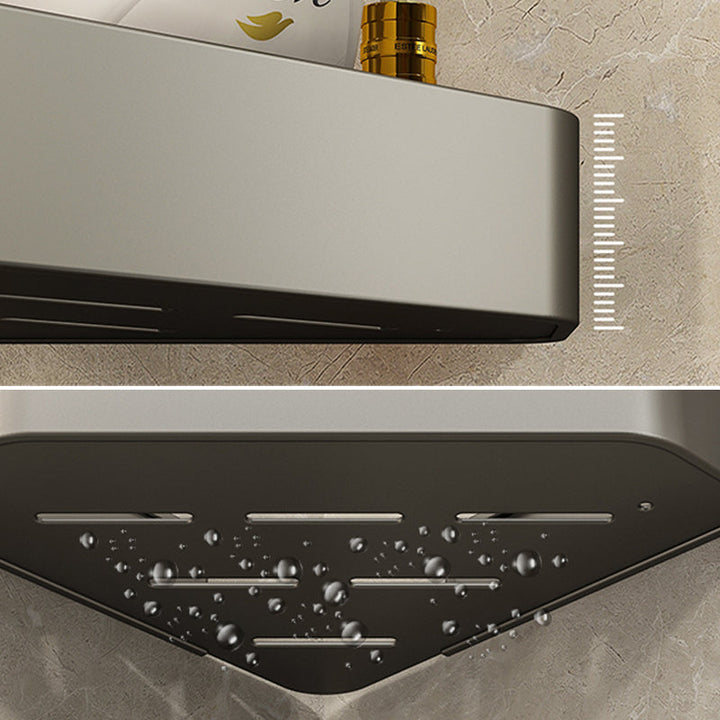 BowLift | Adhesive Holder Metal Bathroom Accessory Single Piece or in Set with Shelf