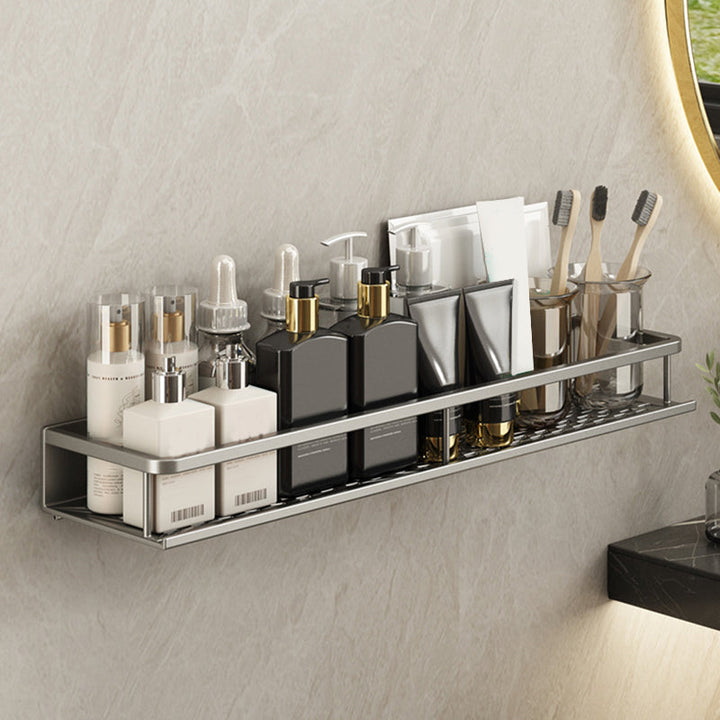 BowLift | Minimalism Matte Metal Bathroom Accessory Set Modern Bathroom Rack