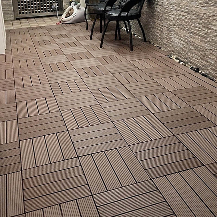 BowLift | Classic Wooden Outdoor Flooring Composite Paving Tiles