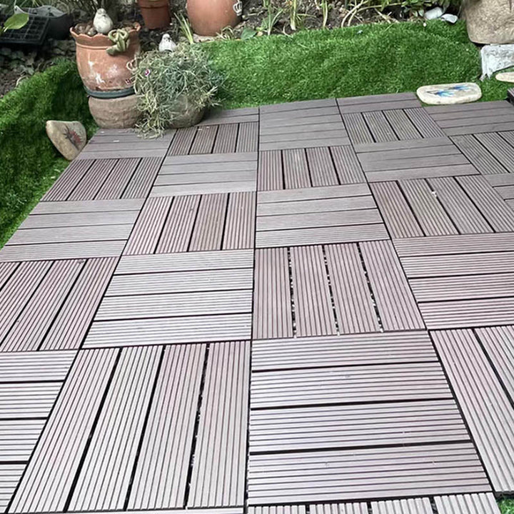 BowLift | Classic square terrace tiles solid color composite tiles for outdoor use