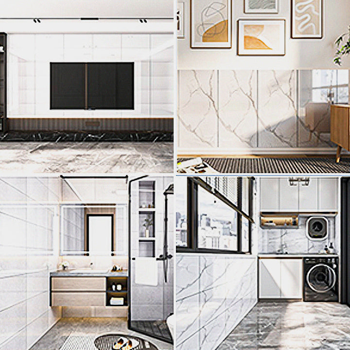 BowLift | Modern 3D wall panel Self-adhesive waterproof wall cladding