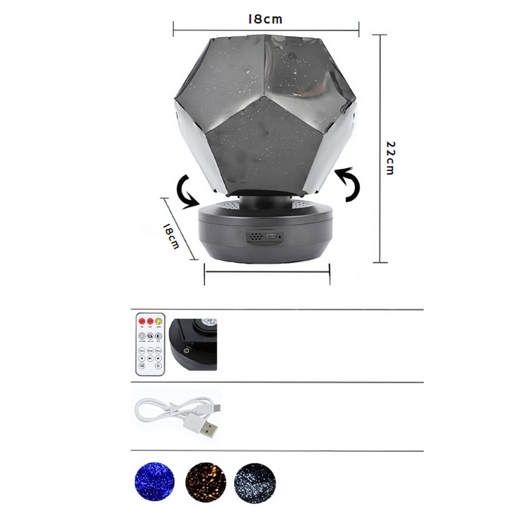 BowLift | Star Projector LED Galaxy Night Light
