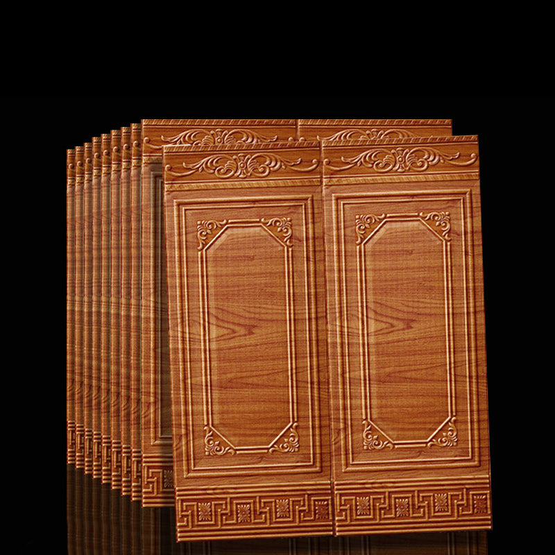 BowLift | Contemporary waterproof 3D wall panel veneer for peeling and sticking for interior walls