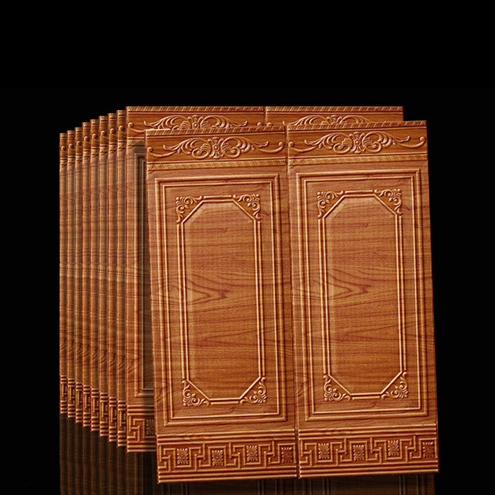 BowLift | Contemporary waterproof 3D wall panel veneer for peeling and sticking for interior walls