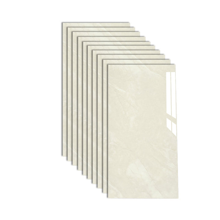 BowLift | Polished waterproof marbled sheet back panel peel and stick interior insert