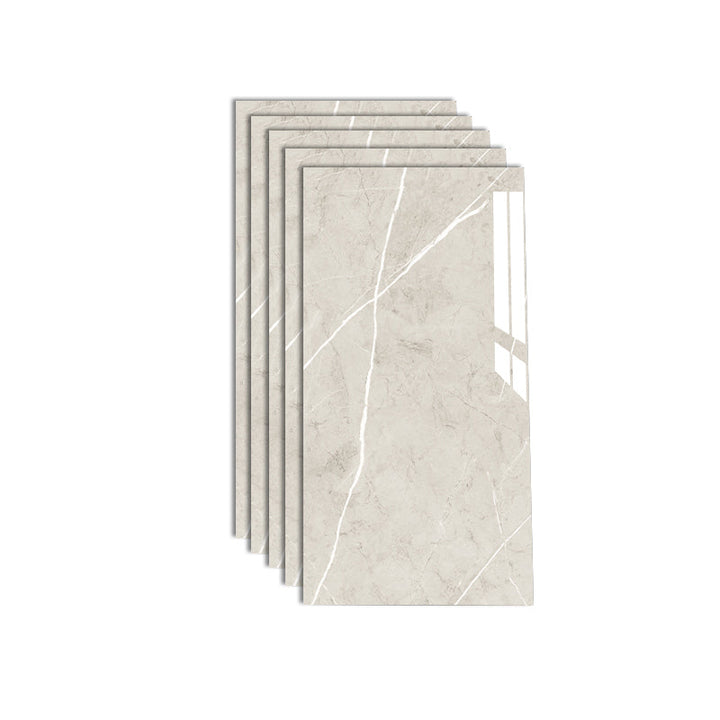 BowLift | Polished waterproof marbled sheet back panel peel and stick interior insert